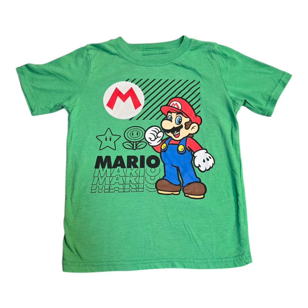 Super Mario Kids Short Sleeve Tee 7